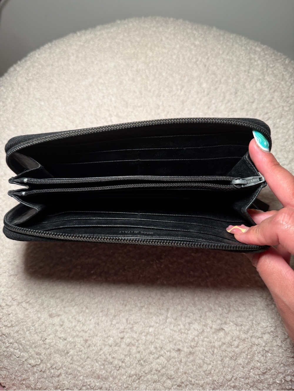 Prada Black Nylon Wallet - Picture 10 of 10